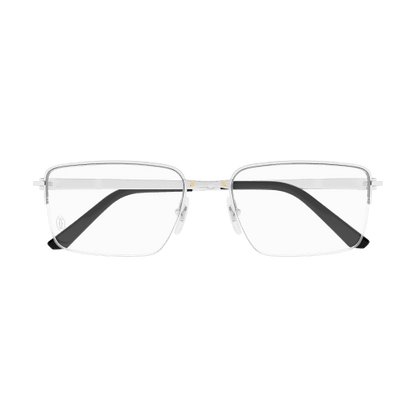 Santos de Cartier Rectangular Titanium Eyeglasses