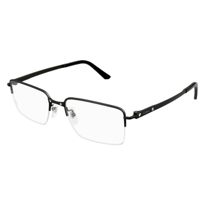 Santos de Cartier Rectangular Titanium Eyeglasses