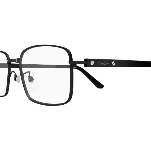 Santos de Cartier Rectangular Titanium Eyeglasses