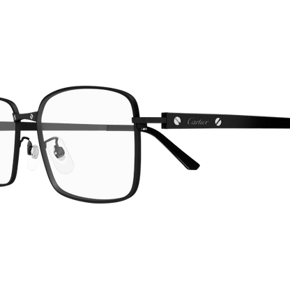 Santos de Cartier Rectangular Titanium Eyeglasses