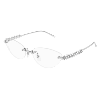 Clash de Cartier Rimless Metal Eyeglasses