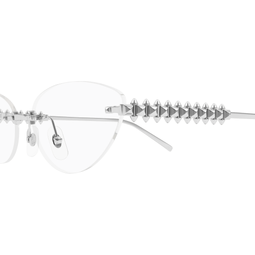 Clash de Cartier Rimless Metal Eyeglasses