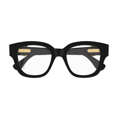 Panthère de Cartier Square Acetate Eyeglasses