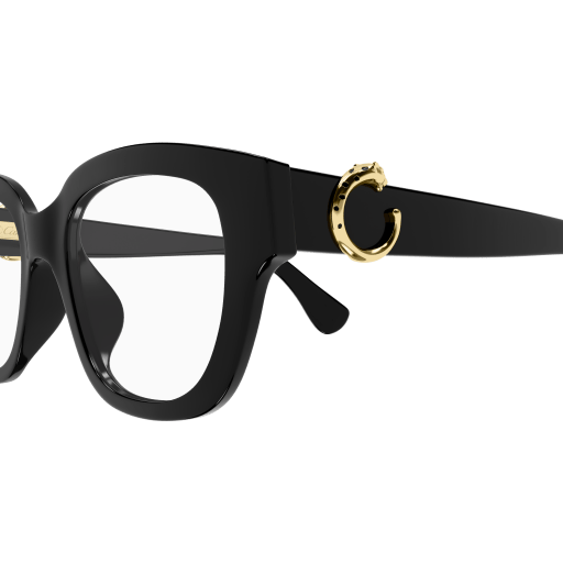 Panthère de Cartier Square Acetate Eyeglasses