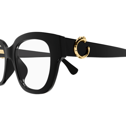 Panthère de Cartier Square Acetate Eyeglasses