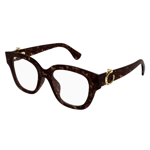 Panthère de Cartier Square Acetate Eyeglasses