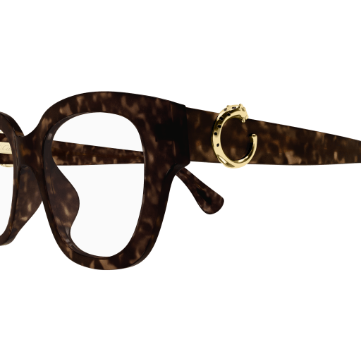 Panthère de Cartier Square Acetate Eyeglasses