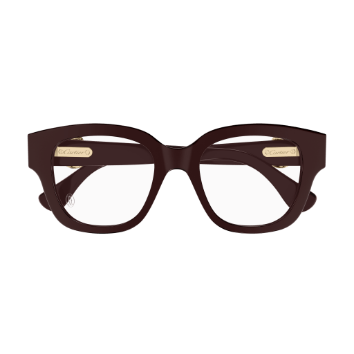 Panthère de Cartier Square Acetate Eyeglasses