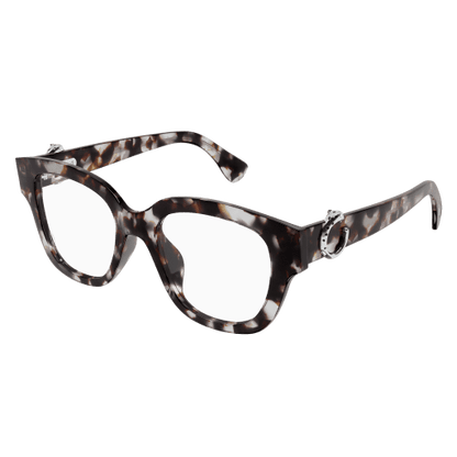 Panthère de Cartier Square Acetate Eyeglasses