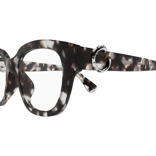 Panthère de Cartier Square Acetate Eyeglasses
