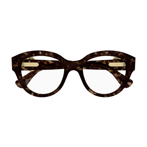 Panthère de Cartier Round Cat Eye Acetate Eyeglasses