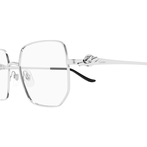 Panthère de Cartier Hexagonal Metal Eyeglasses