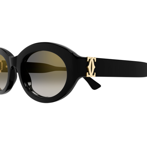 C de Cartier Oval Acetate Sunglasses