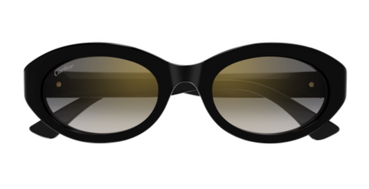 Signature C de Cartier Oval Acetate Sunglasses