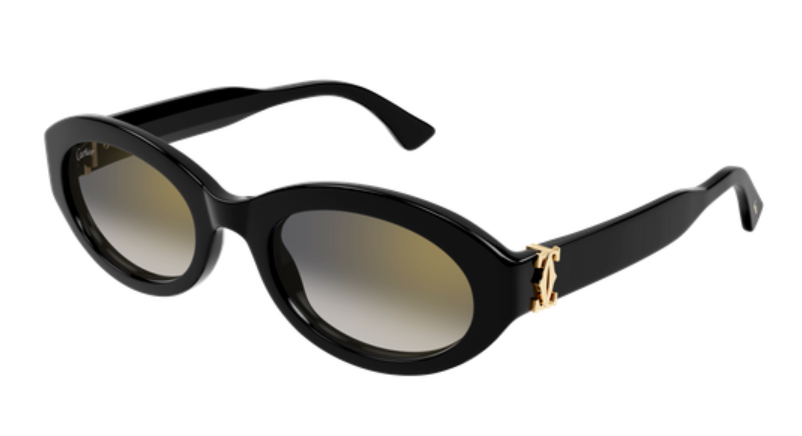 Signature C de Cartier Oval Acetate Sunglasses