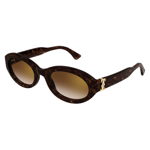 C de Cartier Oval Acetate Sunglasses