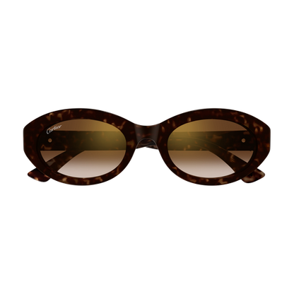 C de Cartier Oval Acetate Sunglasses