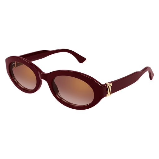 C de Cartier Oval Acetate Sunglasses