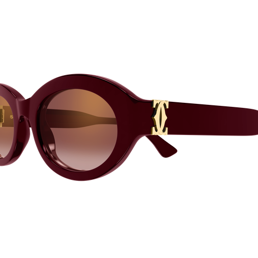 C de Cartier Oval Acetate Sunglasses