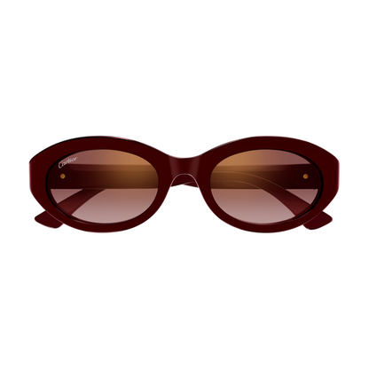 C de Cartier Oval Acetate Sunglasses