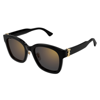 C de Cartier Square Acetate Sunglasses