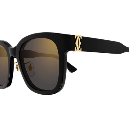 C de Cartier Square Acetate Sunglasses