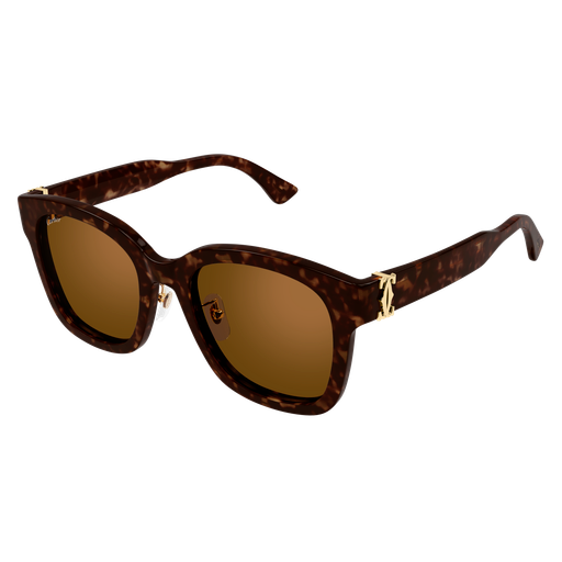 C de Cartier Square Acetate Sunglasses