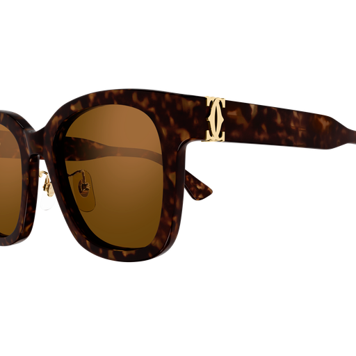 C de Cartier Square Acetate Sunglasses