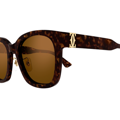 C de Cartier Square Acetate Sunglasses