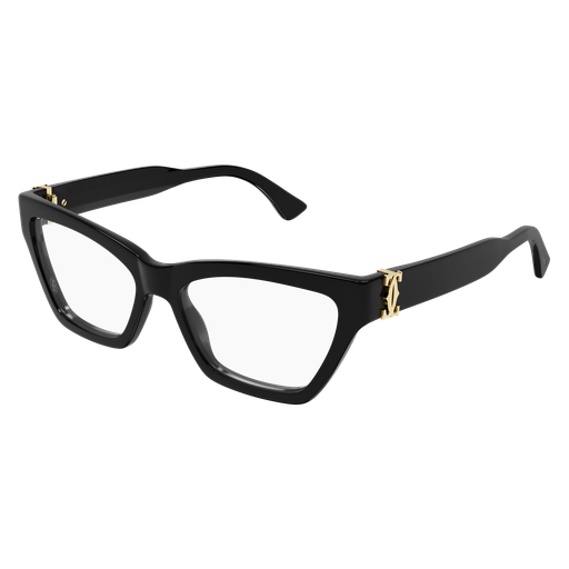 C de Cartier Rectangular Cat Eye Acetate Eyeglasses