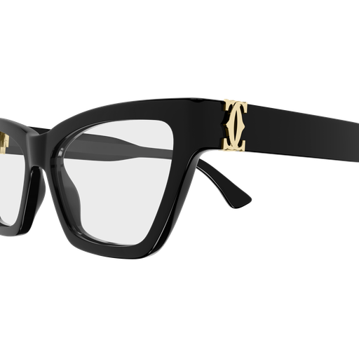 C de Cartier Rectangular Cat Eye Acetate Eyeglasses