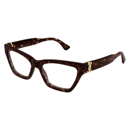 C de Cartier Rectangular Cat Eye Acetate Eyeglasses