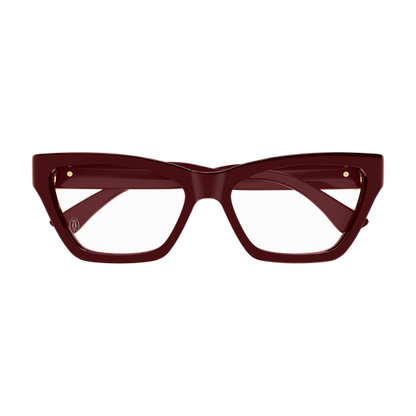 C de Cartier Rectangular Cat Eye Acetate Eyeglasses