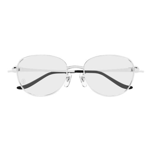 Panthère de Cartier Round Metal Eyeglasses
