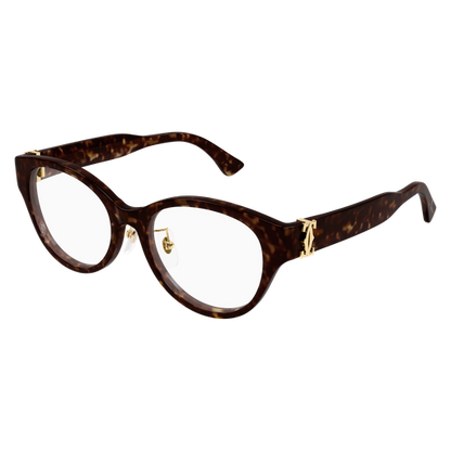 C de Cartier Cat Eye Acetate Eyeglasses