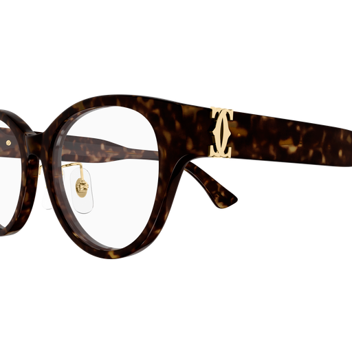 C de Cartier Cat Eye Acetate Eyeglasses