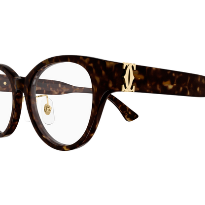 C de Cartier Cat Eye Acetate Eyeglasses