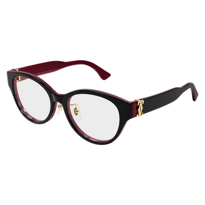 C de Cartier Cat Eye Acetate Eyeglasses