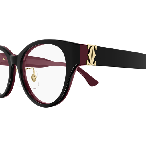 C de Cartier Cat Eye Acetate Eyeglasses