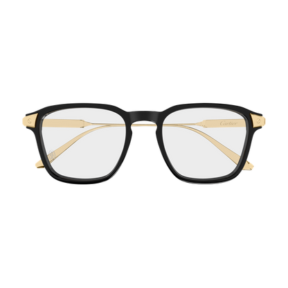 Santos de Cartier Square Titanium Eyeglasses