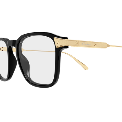 Santos de Cartier Square Titanium Eyeglasses