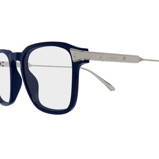 Santos de Cartier Square Titanium Eyeglasses