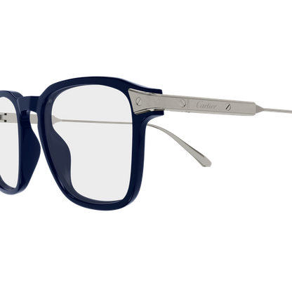 Santos de Cartier Square Titanium Eyeglasses