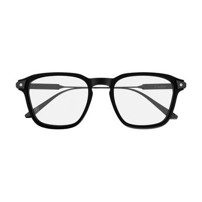 Santos de Cartier Square Titanium Eyeglasses