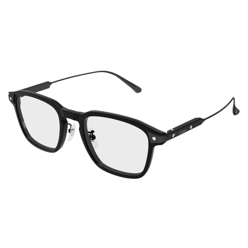 Santos de Cartier Square Titanium Eyeglasses