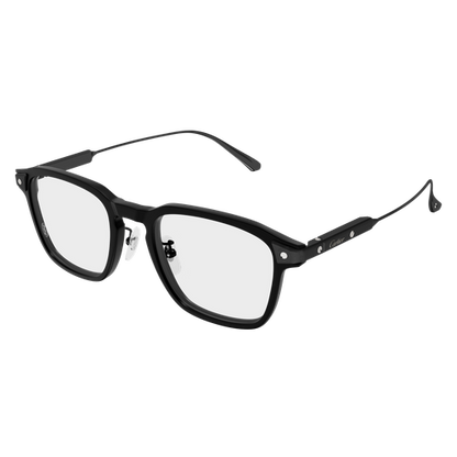 Santos de Cartier Square Titanium Eyeglasses