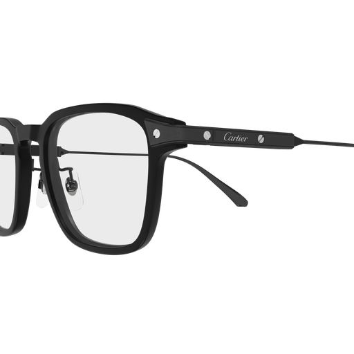 Santos de Cartier Square Titanium Eyeglasses