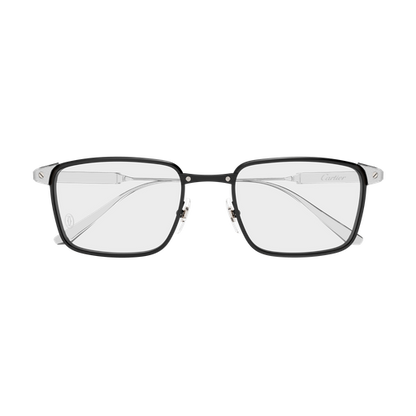 Santos de Cartier Rectangular Titanium Eyeglasses