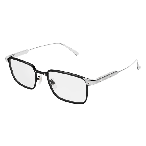 Santos de Cartier Rectangular Titanium Eyeglasses