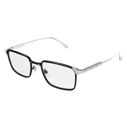 Santos de Cartier Rectangular Titanium Eyeglasses